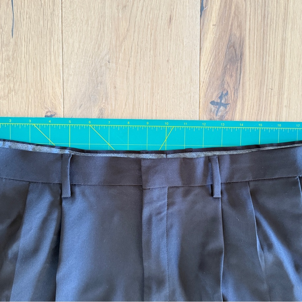 Haggar Men's Elegant Black Dress Pants - Picture 3 of 6